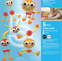 K'NEX Kid Safari Mates Building Set