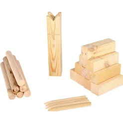 Kubb spel groot hout fsc