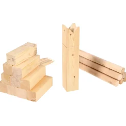 Kubb spel groot hout fsc