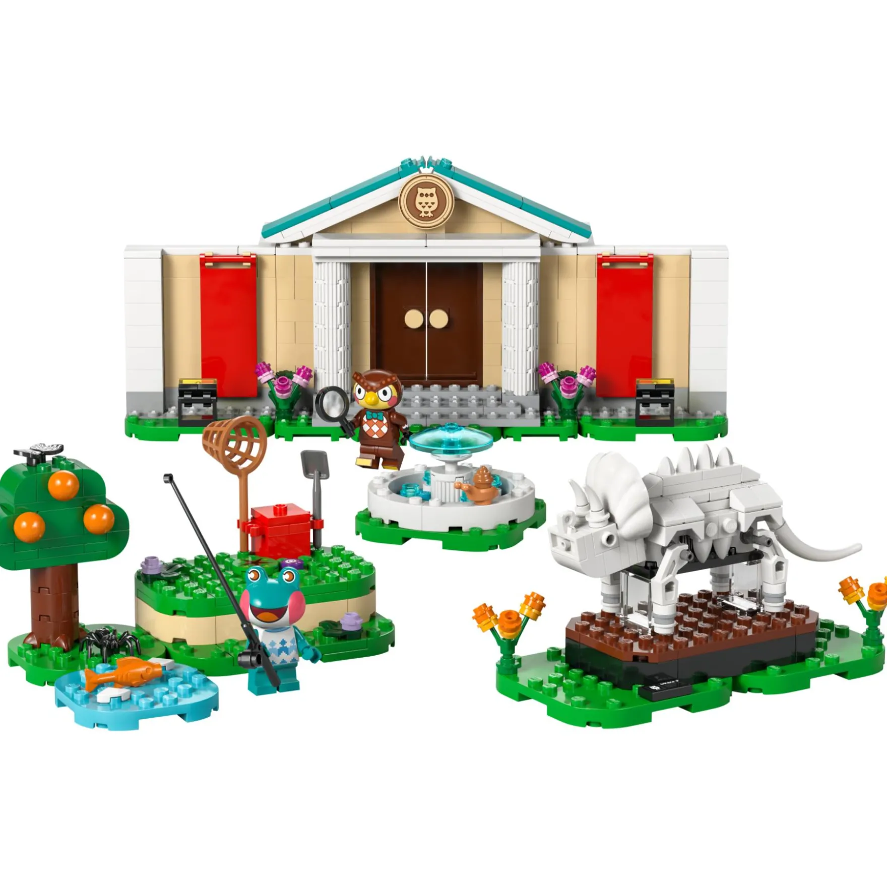 LEGO 77056 Animal Crossing Blathers' museum collectie