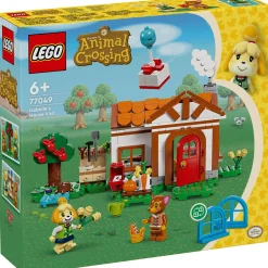 LEGO 77049 Animal Crossing Isabelle op visite