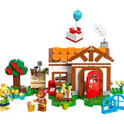 LEGO 77049 Animal Crossing Isabelle op visite