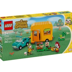 LEGO 77054 Animal Crossing Leifs caravan en  tuinwinkel