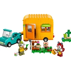 LEGO 77054 Animal Crossing Leifs caravan en  tuinwinkel