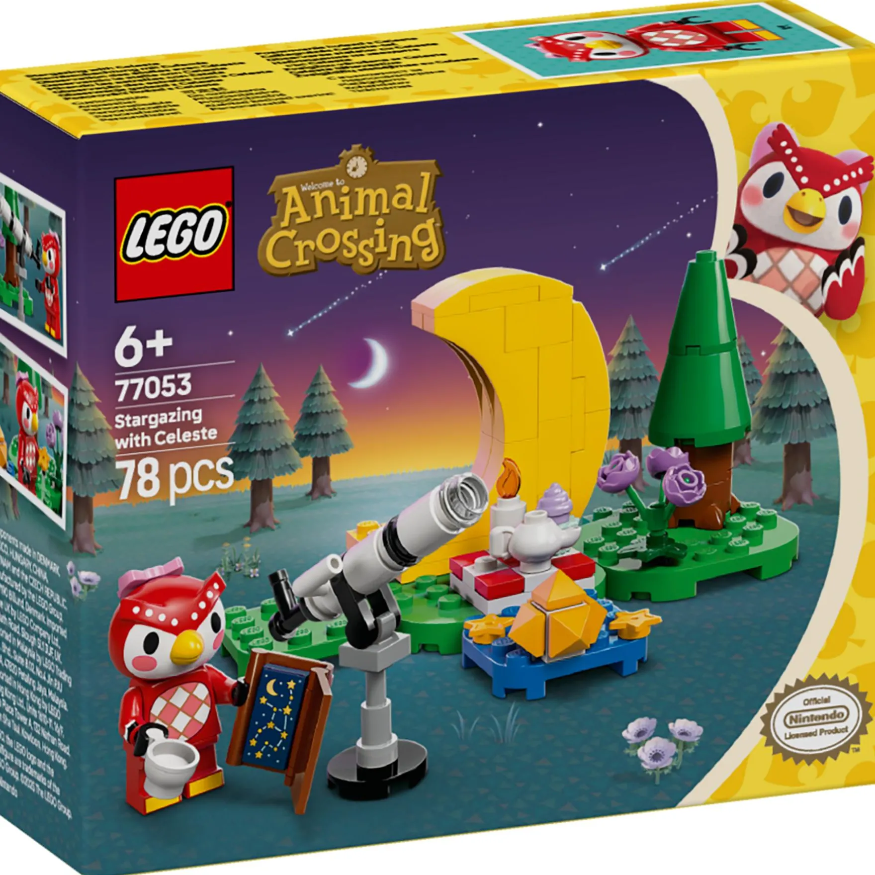 LEGO 77053 Animal Crossing Sterrenkijken met Celeste