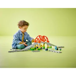 LEGO 1042 DUPLO Treinbrug en rails uitbreidingsset