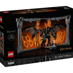 LEGO 10367 Icons Boekensteun: The Lord of the  Rings – Balrog