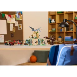LEGO 76976 Jurassic World Spinosaurus en Quetzalcoatlus luchtmissie