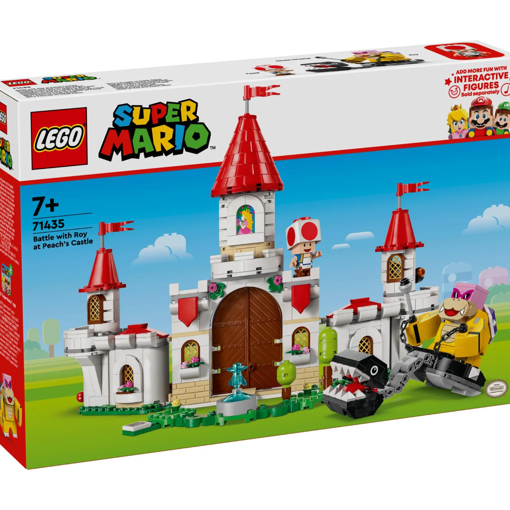 LEGO 71435 Super Mario Gevecht met Roy bij Peach' kasteel