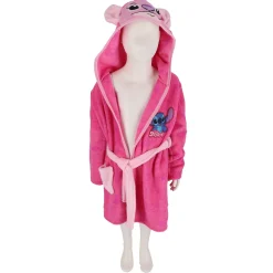 Lilo & Stitch badjas roze maat 110-116