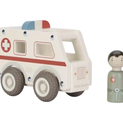 Little Dutch ambulance met pegdoll fsc