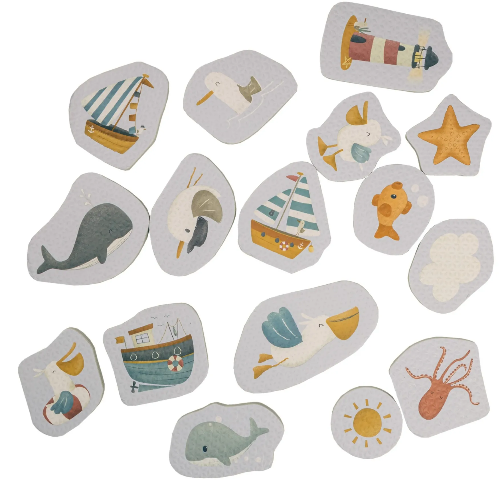 Little Dutch Bad Foam Figuren Sailors Bay