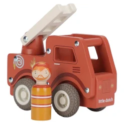 Little Dutch brandweerwagen met pegdoll fsc