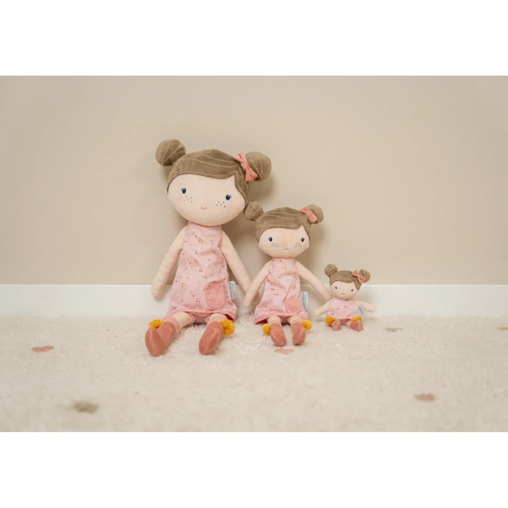 Little Dutch Knuffelpop Rosa 35Cm