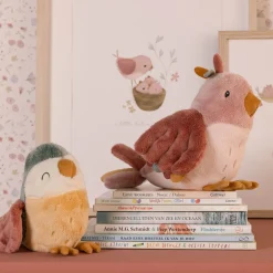 Little Dutch Knuffelvogel 20cm Flowers & Butterfli