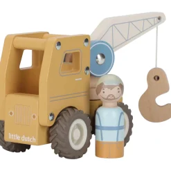 Little Dutch kraanwagen met pegdoll fsc