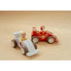 Little Dutch pullback racewagens met pegdoll fsc