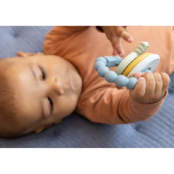 Little Dutch Siliconen Bijtspeeltje Sleutelbos  Blauw