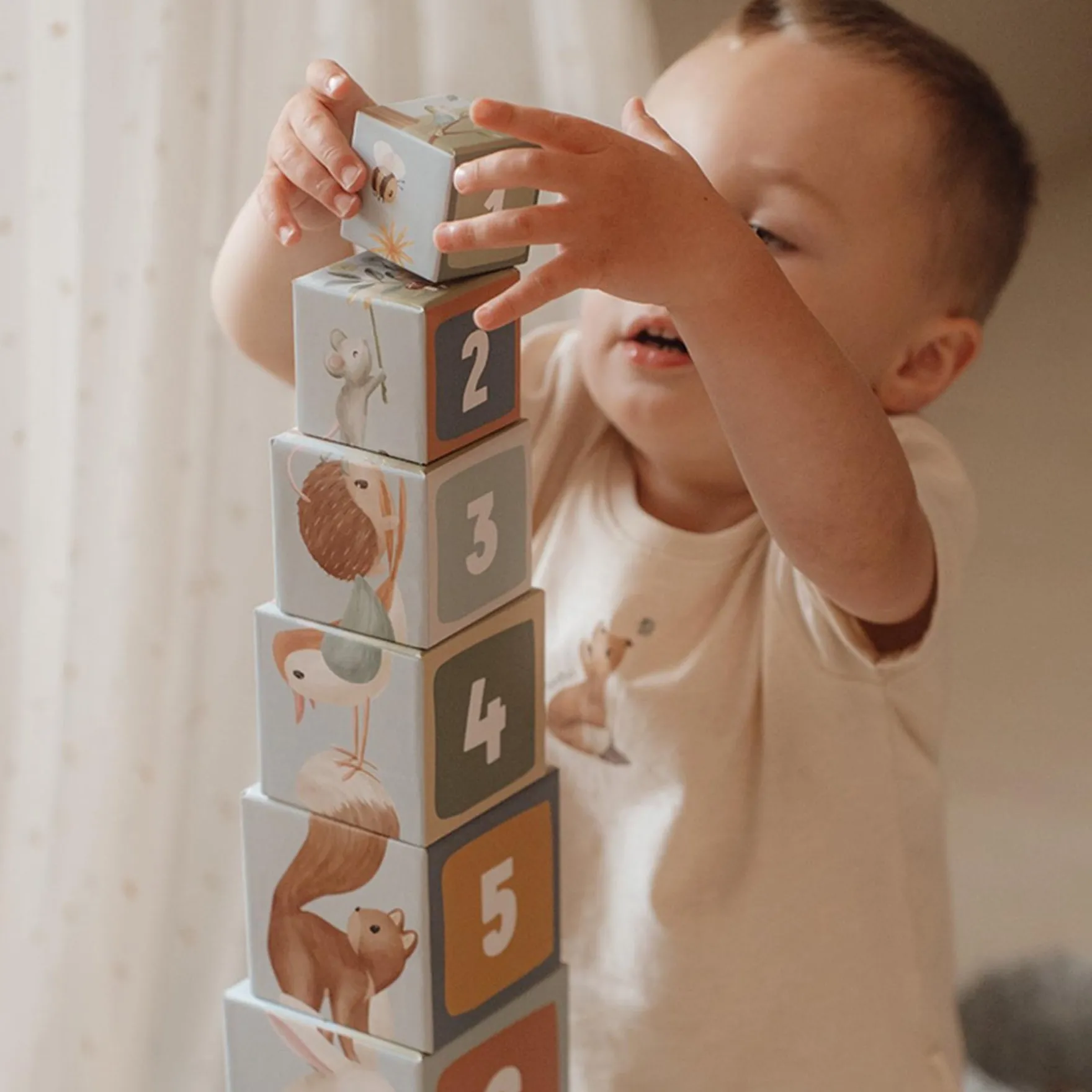 Little Dutch Stapelblokken Forest Friends