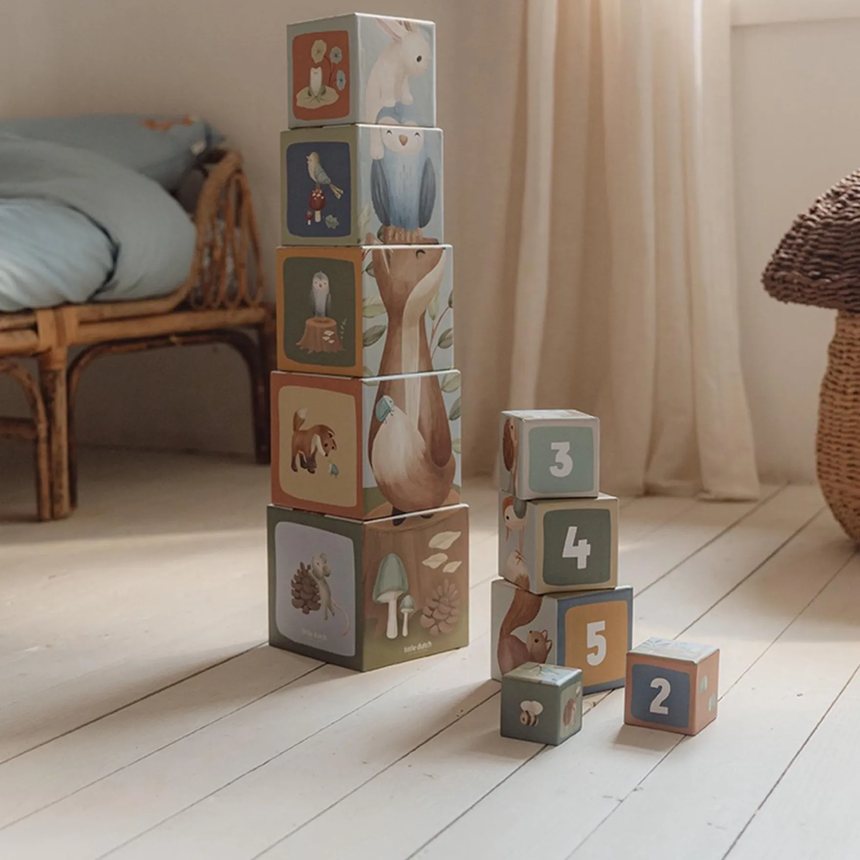 Little Dutch Stapelblokken Forest Friends