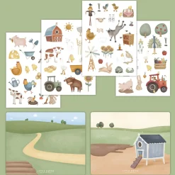 Little Dutch stickerset boerderij