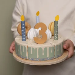 Little Dutch Verjaardagstaart Blauw