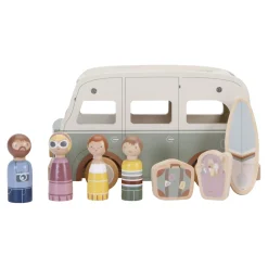 Little Dutch Vintage Camperbus Met Gezin