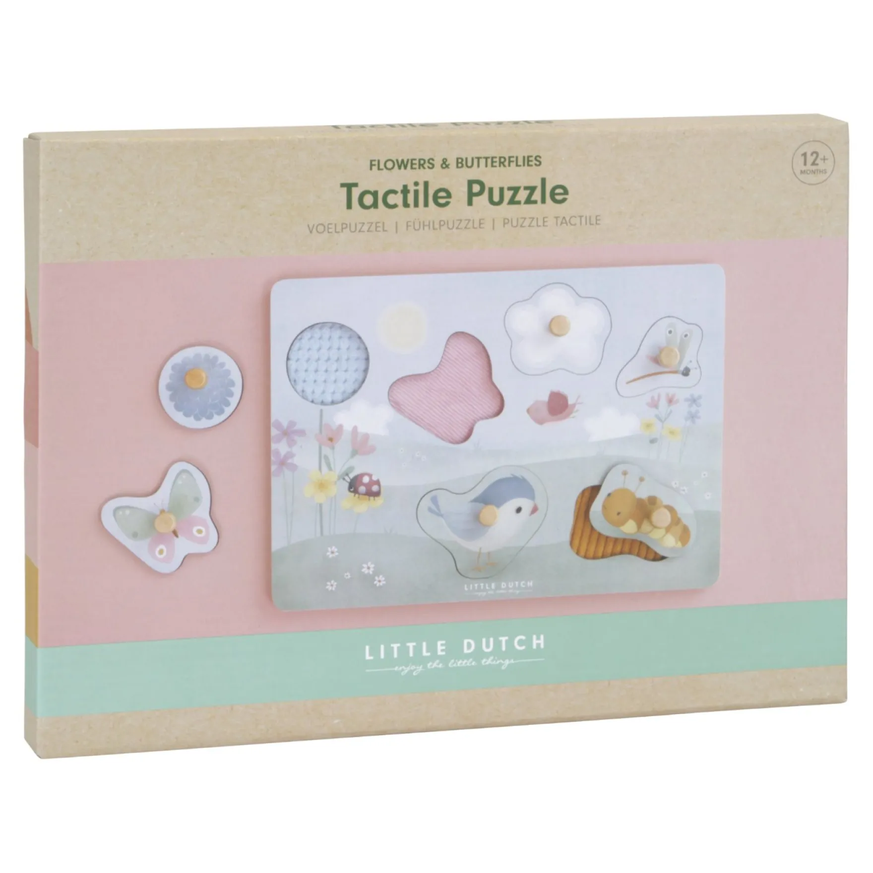 Little Dutch Voelpuzzel Flowers & Butterflies