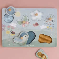 Little Dutch Voelpuzzel Flowers & Butterflies