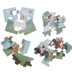 Little Farm 4 In 1 Puzzel
