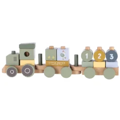 Little Farm Blokkentrein Tractor