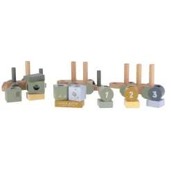 Little Farm Blokkentrein Tractor