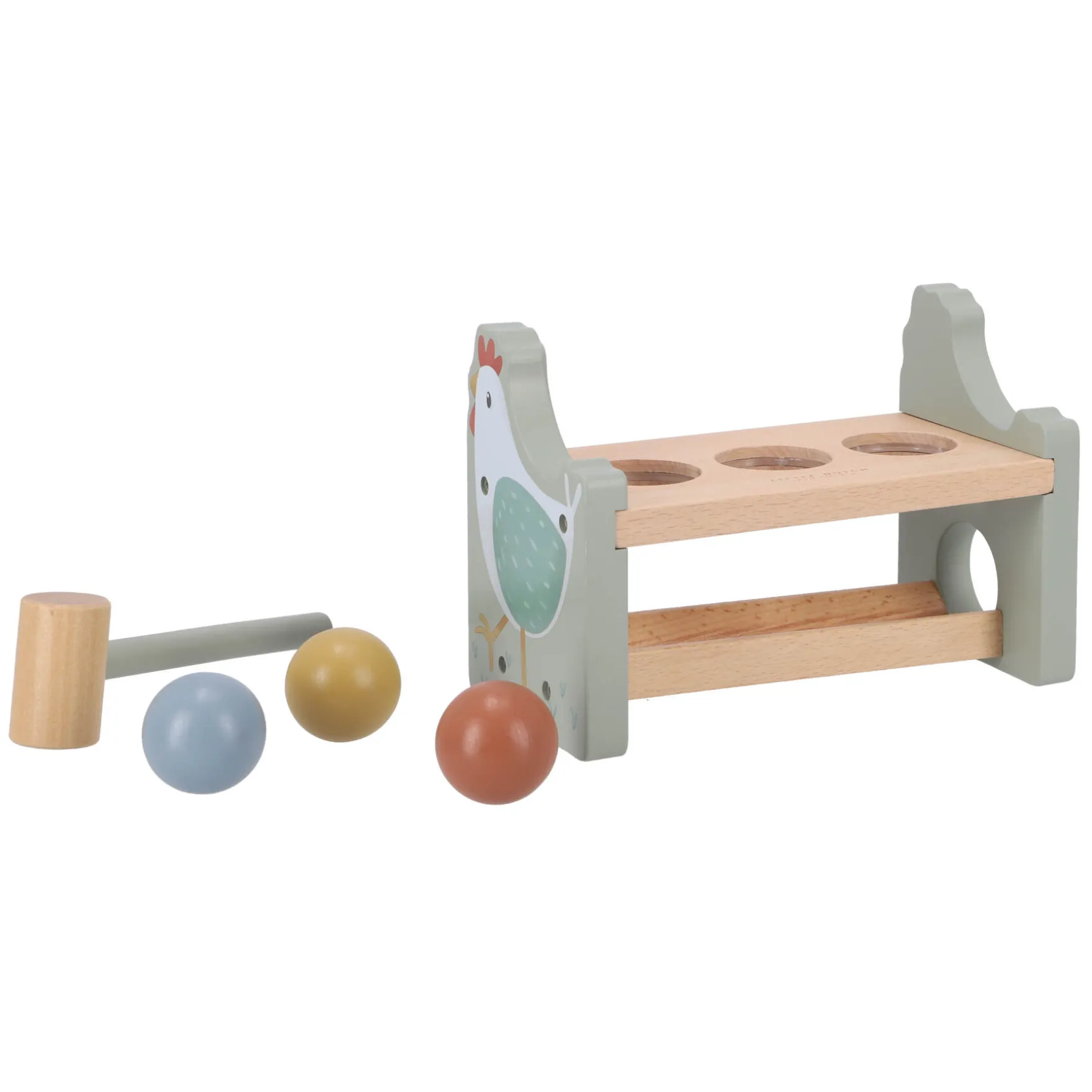 Little Farm Hamerbankje Met Ballen