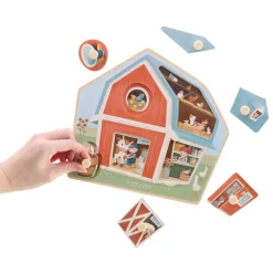 Little Farm Houten Puzzel