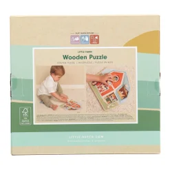 Little Farm Houten Puzzel