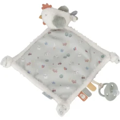 Little Farm Knuffeldoekje Kip