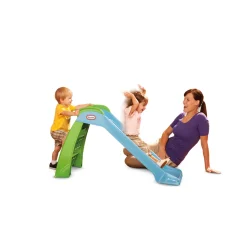 Little Tikes first slide green