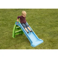 Little Tikes first slide green