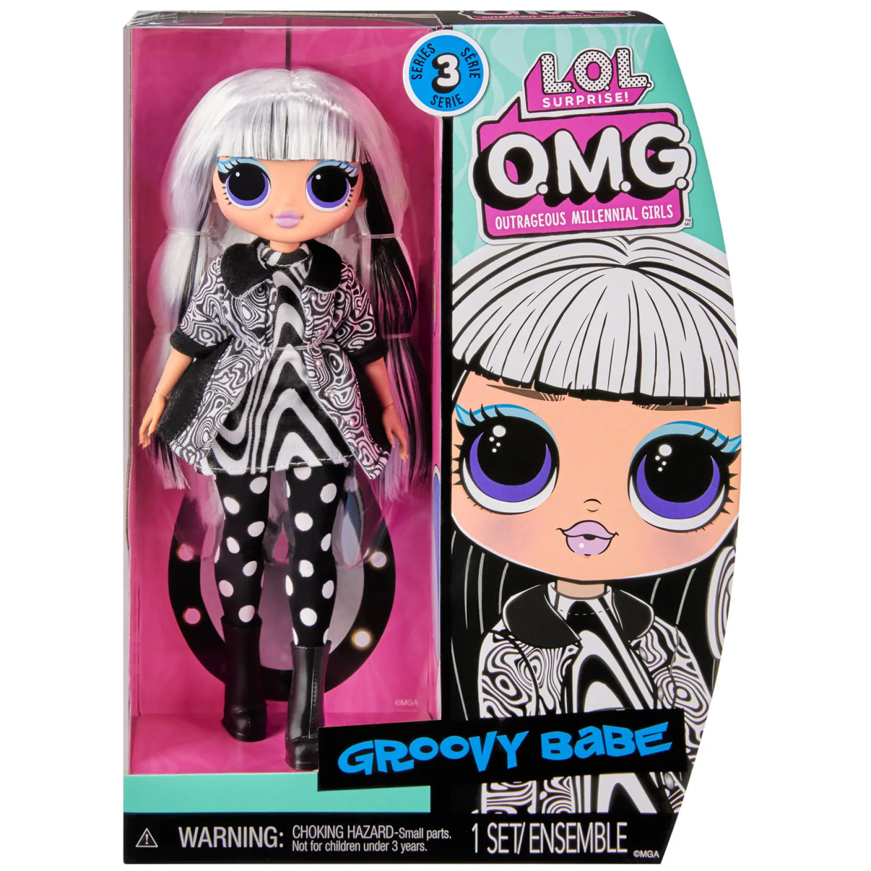 L.O.L. Surprise! O.M.G HoS Doll S3 Groovy Babe