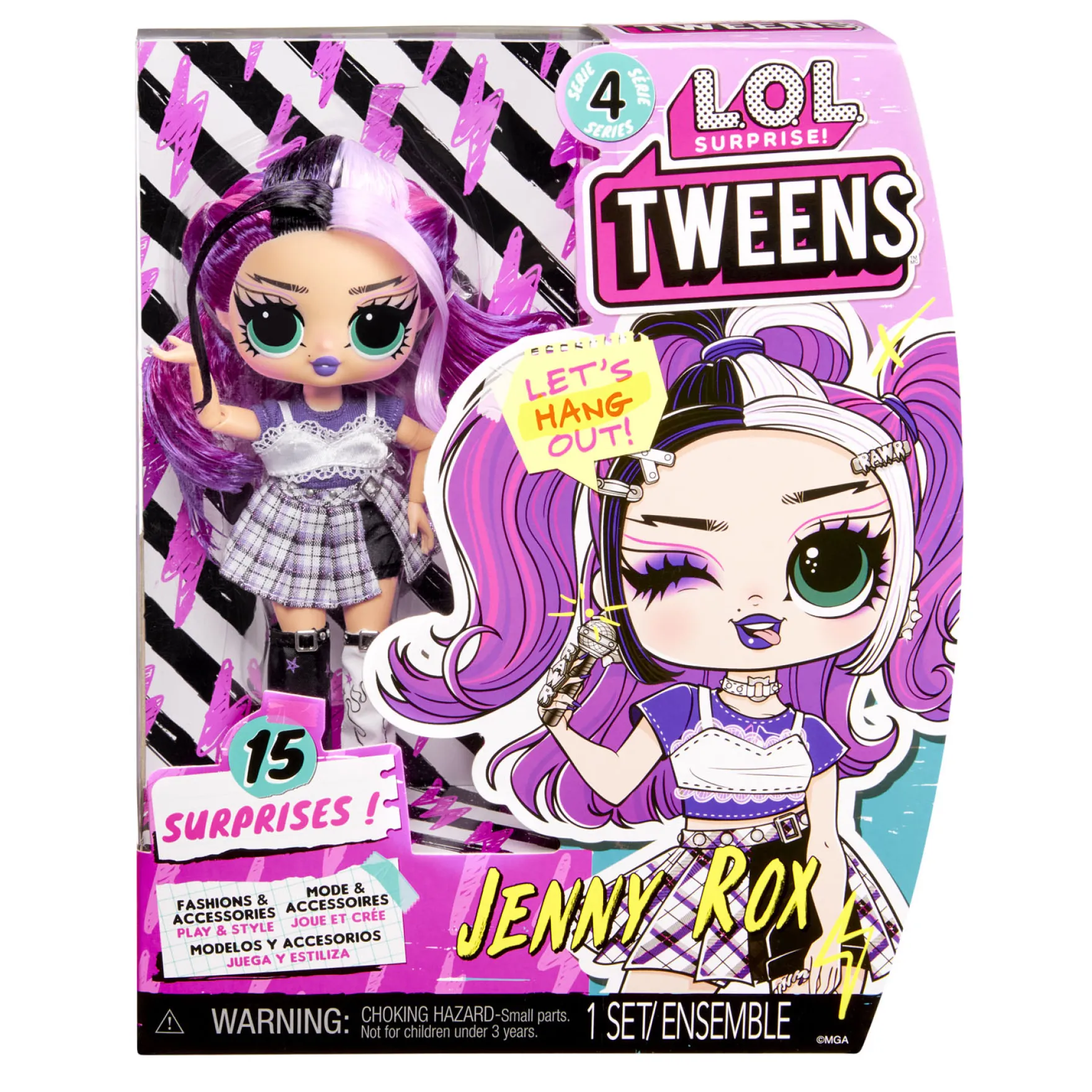 L.O.L. Surprise! Tweens S4 Doll Jenny Rox
