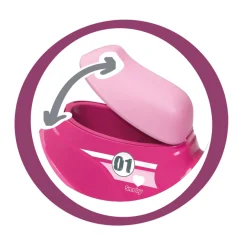 Loopfiguur Scooter Roze