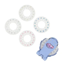 Love and hugs hair gems