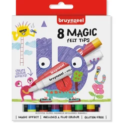 Magische Viltstiften Bruynzeel 8 Stuks