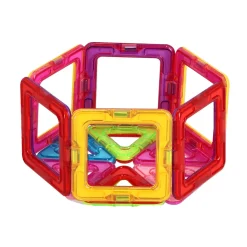 Magnetische tegels diverse vormen 20 delig 6,5 Cm