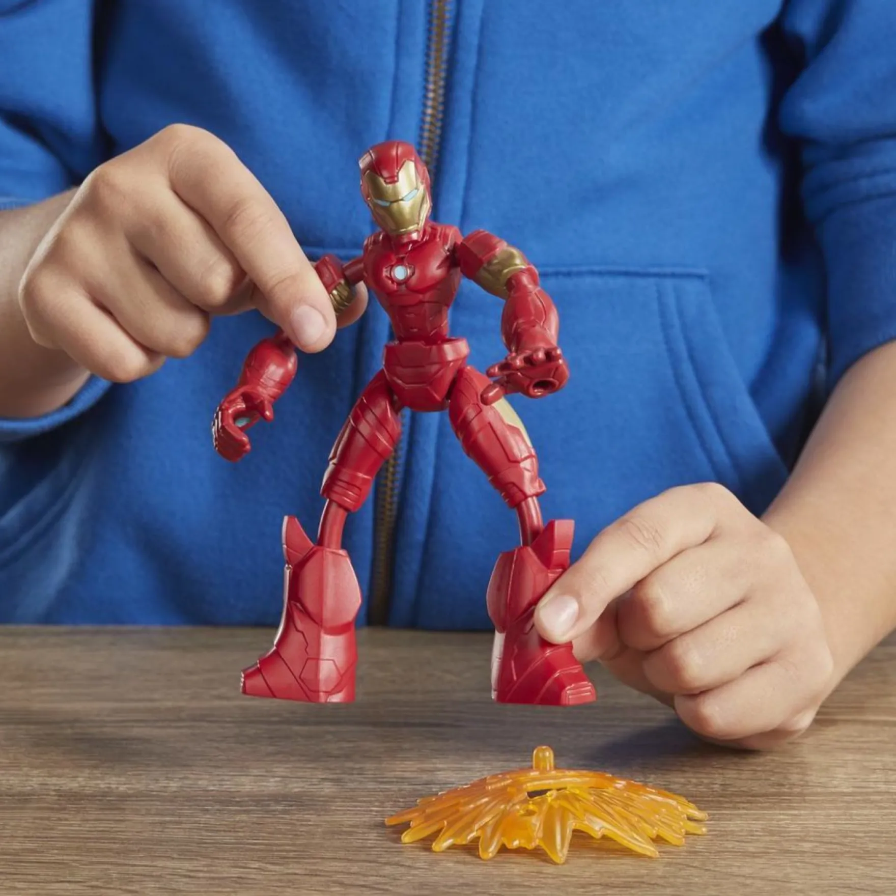 Marvel Avengers Bend 'n Flex Figuur Iron Man