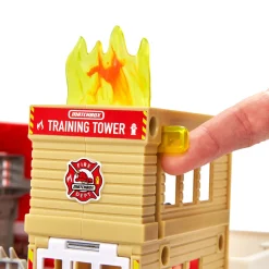 Matchbox Action Drivers Fire Station Rescue  Playset O/S (Sounds Only)