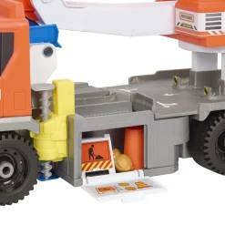 Matchbox bouwvrachtwagen met boorstation