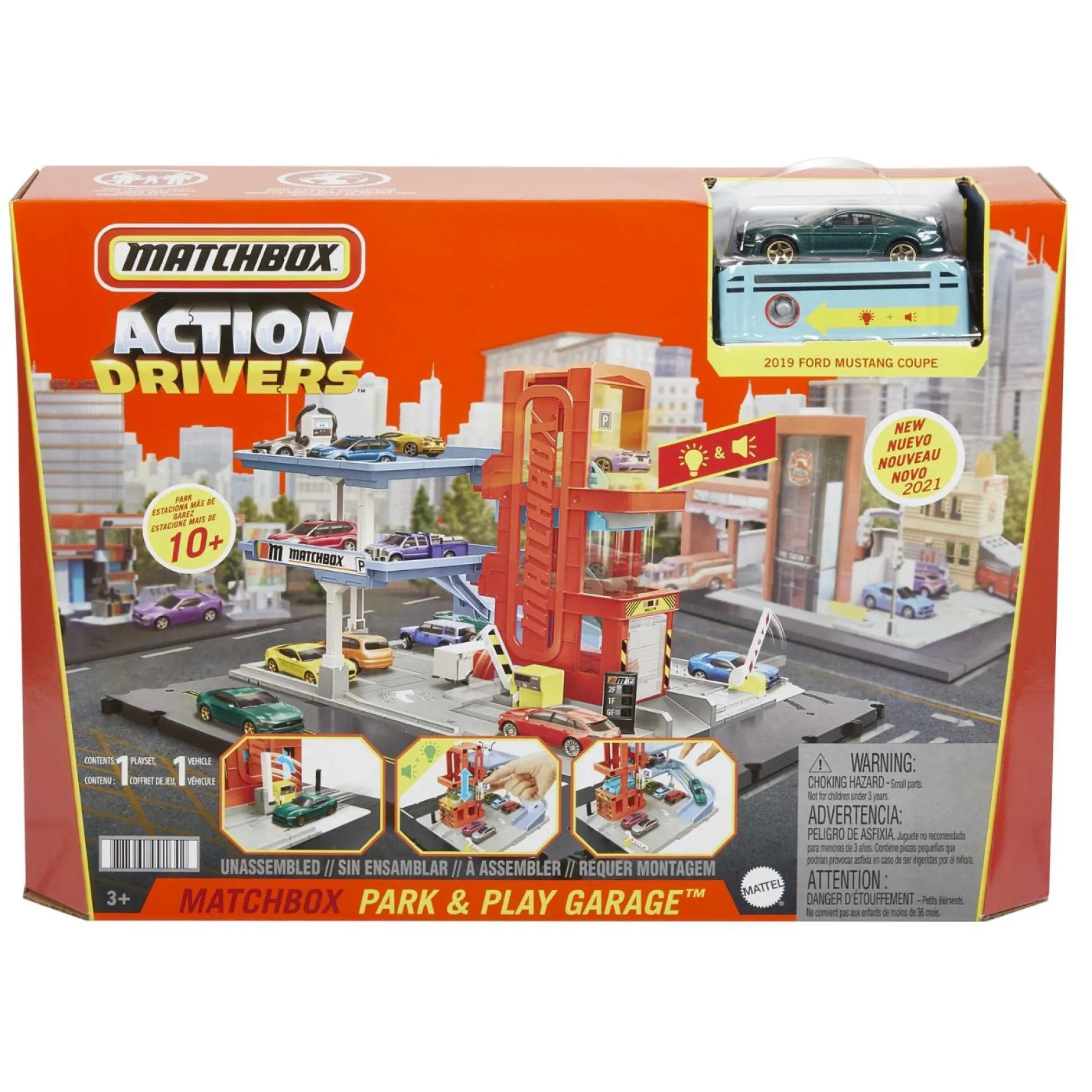 Matchbox Park & Play Garage
