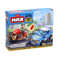 Max city politie auto 125-delig