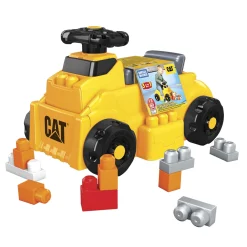 Mega Bloks Loopfiguur CAT Build 'n Plow